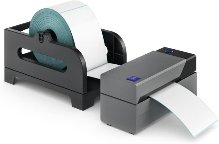 Rollo Thermal Label Holder for Rolls and Fan-Fold Labels - Shipping Label Holder for Thermal Printer